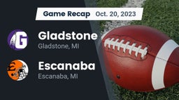 Recap: Gladstone  vs. Escanaba  2023