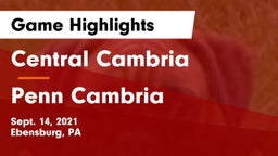 Central Cambria  vs Penn Cambria  Game Highlights - Sept. 14, 2021