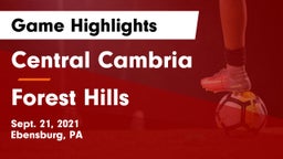 Central Cambria  vs Forest Hills  Game Highlights - Sept. 21, 2021