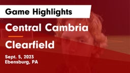 Central Cambria  vs Clearfield  Game Highlights - Sept. 5, 2023