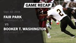 Recap: Fair Park  vs. Booker T. Washington  2016