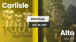 Matchup: Carlisle vs. Alto  2017