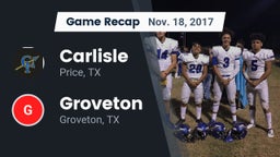 Recap: Carlisle  vs. Groveton  2017