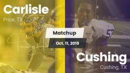 Matchup: Carlisle vs. Cushing  2019