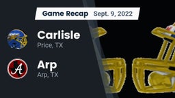 Recap: Carlisle  vs. Arp  2022