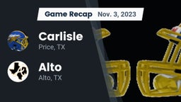 Recap: Carlisle  vs. Alto  2023