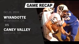Recap: Wyandotte  vs. Caney Valley  2016