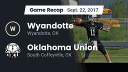 Recap: Wyandotte  vs. Oklahoma Union  2017