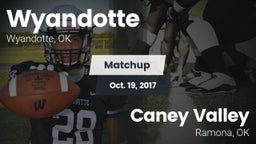 Matchup: Wyandotte vs. Caney Valley  2017