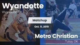 Matchup: Wyandotte vs. Metro Christian  2019