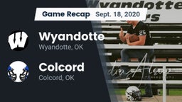 Recap: Wyandotte  vs. Colcord  2020
