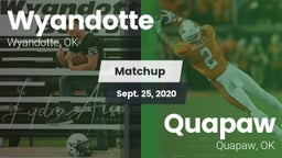 Matchup: Wyandotte vs. Quapaw  2020