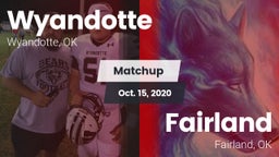 Matchup: Wyandotte vs. Fairland  2020