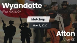 Matchup: Wyandotte vs. Afton  2020