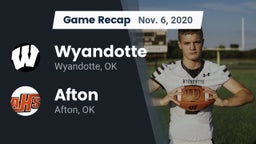 Recap: Wyandotte  vs. Afton  2020