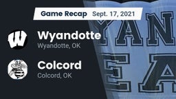 Recap: Wyandotte  vs. Colcord  2021