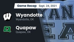 Recap: Wyandotte  vs. Quapaw  2021