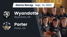 Recap: Wyandotte  vs. Porter  2022
