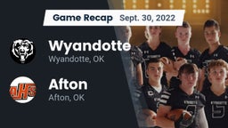 Recap: Wyandotte  vs. Afton  2022