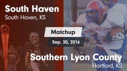 Matchup: South Haven vs. Southern Lyon County 2016
