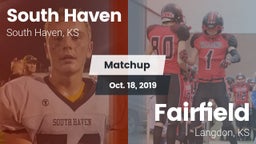 Matchup: South Haven vs. Fairfield  2019