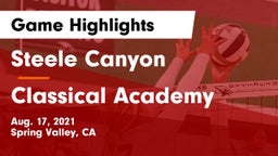Steele Canyon  vs Classical Academy  Game Highlights - Aug. 17, 2021