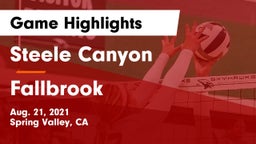 Steele Canyon  vs Fallbrook Game Highlights - Aug. 21, 2021