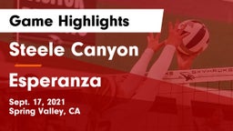 Steele Canyon  vs Esperanza Game Highlights - Sept. 17, 2021