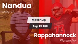 Matchup: Nandua vs. Rappahannock  2019