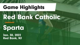 Red Bank Catholic  vs Sparta  Game Highlights - Jan. 30, 2022