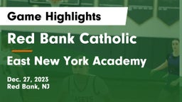 Red Bank Catholic  vs East New York Academy Game Highlights - Dec. 27, 2023