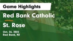 Red Bank Catholic  vs St. Rose Game Highlights - Oct. 26, 2022