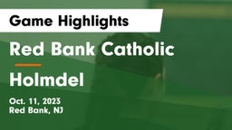 Red Bank Catholic  vs Holmdel  Game Highlights - Oct. 11, 2023