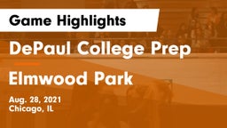 DePaul College Prep  vs Elmwood Park Game Highlights - Aug. 28, 2021