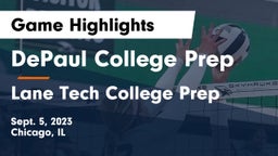 DePaul College Prep  vs Lane Tech College Prep Game Highlights - Sept. 5, 2023