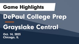 DePaul College Prep vs Grayslake Central Game Highlights - Oct. 14, 2023