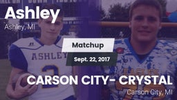Matchup: Ashley vs. CARSON CITY- CRYSTAL  2017
