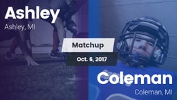 Matchup: Ashley vs. Coleman  2017