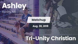 Matchup: Ashley vs. Tri-Unity Christian  2018