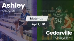 Matchup: Ashley vs. Cedarville  2018
