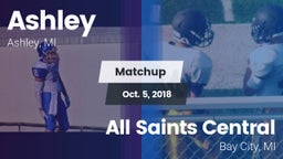Matchup: Ashley vs. All Saints Central  2018