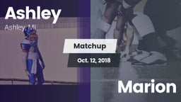 Matchup: Ashley vs. Marion  2018