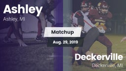 Matchup: Ashley vs. Deckerville  2019