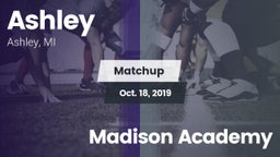 Matchup: Ashley vs. Madison Academy 2019