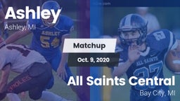 Matchup: Ashley vs. All Saints Central  2020
