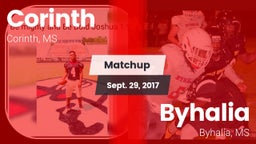 Matchup: Corinth vs. Byhalia  2017