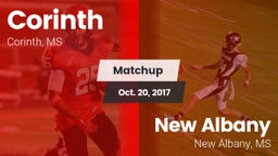 Matchup: Corinth vs. New Albany  2017
