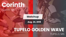 Matchup: Corinth vs. TUPELO GOLDEN WAVE 2018