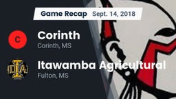 Recap: Corinth  vs. Itawamba Agricultural  2018