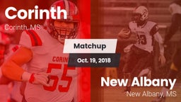 Matchup: Corinth vs. New Albany  2018